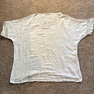 Elegant White Women's Top